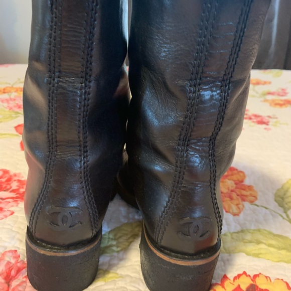 Chanel Leather Boots - Picture 5 of 14